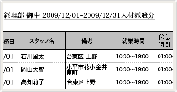 請求計算/入金管理のイメージ